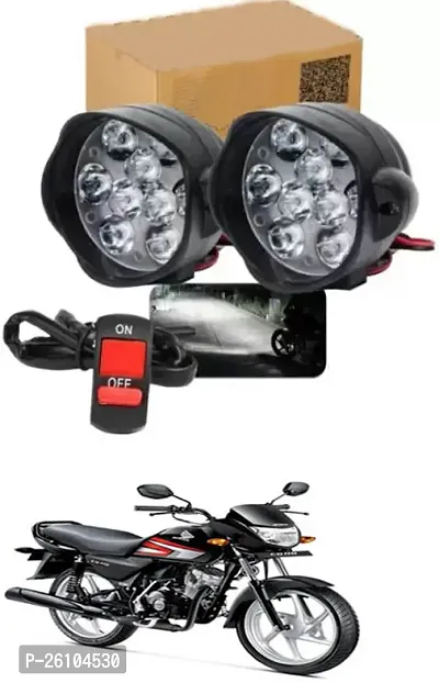 E-Shoppe 9 Led Fog Light For Honda CD 110 Dream