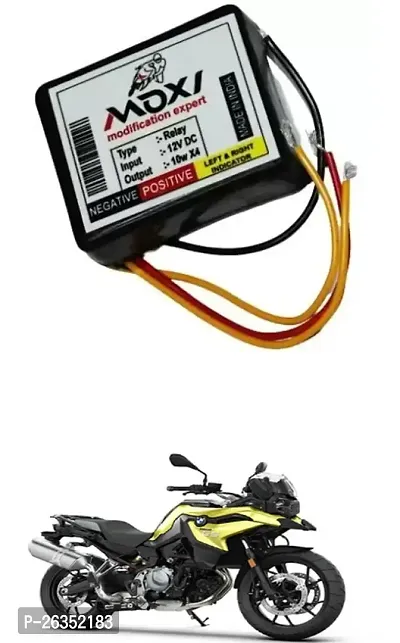 E-Shoppe Front Rear Hazard Relay Flasher Indicator Light for BMW F 750 GS-thumb0