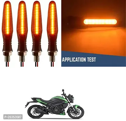 E-Shoppe High Quality Bike Yellow Indicator Light For Bajaj Dominar-thumb0