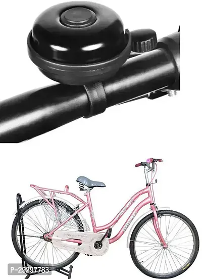 Durable Quality Ultra-Loud Cycle Trending Cycle Bell Black For Erikka 26T