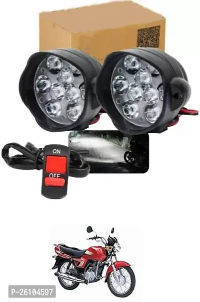 E-Shoppe 9 Led Fog Light For Suzuki Heat