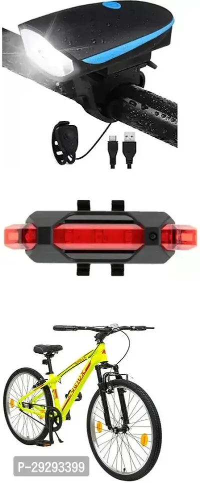 Cycle USB Rechargeable Front Cycle Light Back Tail Light