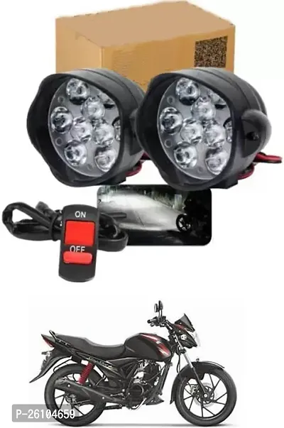 E-Shoppe 9 Led Fog Light For Suzuki Sling-thumb0