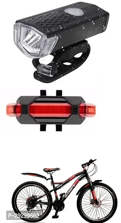 New Cycle Horn with USB Rechargeable Cycle Red Tail Light For Sting Fshox Ddb 26T Multispeed Cycle