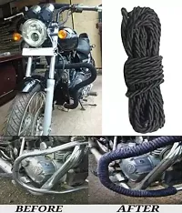 E-Shoppe Bike Crash Guard Rope For Suzuki Hayate-thumb1