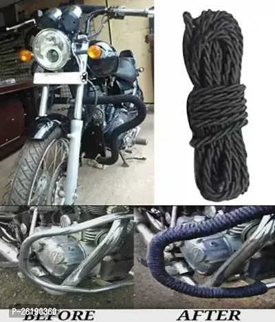 E-Shoppe Bike Crash Guard Rope For Suzuki Hayate-thumb2