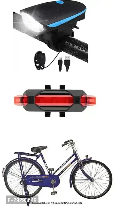 Cycle USB Rechargeable Front Cycle Light Back Tail Light