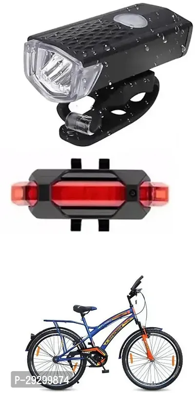 New Cycle Horn with USB Rechargeable Cycle Red Tail Light For Leader Turbo 26T IBC FS Cycle