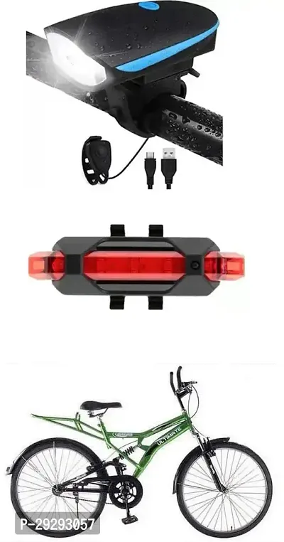 Cycle USB Rechargeable Front Cycle Light Back Tail Light