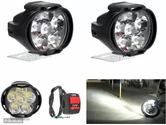 E-Shoppe 6 Led Fog Light For Bajaj Dominar-thumb5