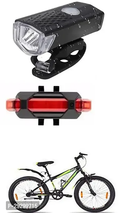 New Cycle Horn with USB Rechargeable Cycle Red Tail Light For ATTITUDE Cycle