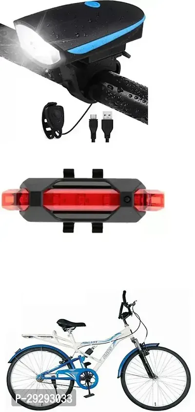 Cycle USB Rechargeable Front Cycle Light Back Tail Light