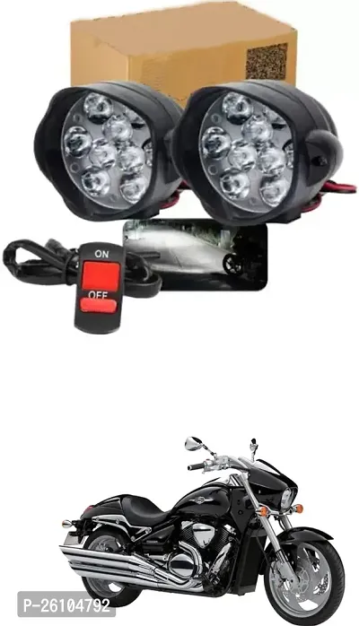 E-Shoppe 9 Led Fog Light For Suzuki Intruder M1800R