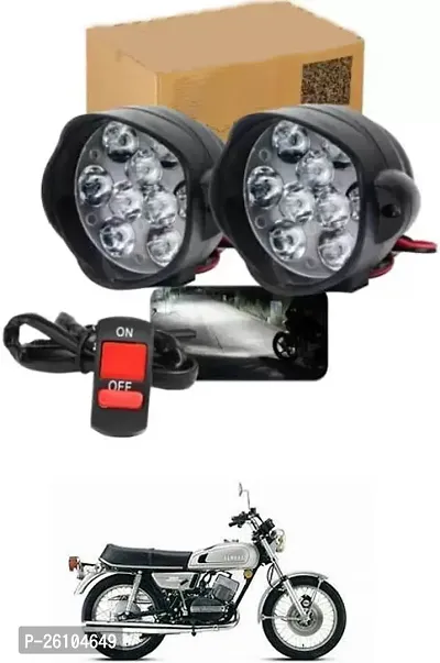 E-Shoppe 9 Led Fog Light For Yamaha RD 350