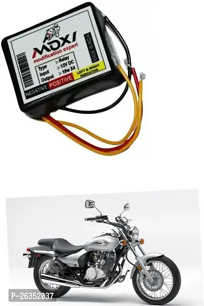 E-Shoppe Front Rear Hazard Relay Flasher Indicator Light for Kawasaki Eliminator-thumb0