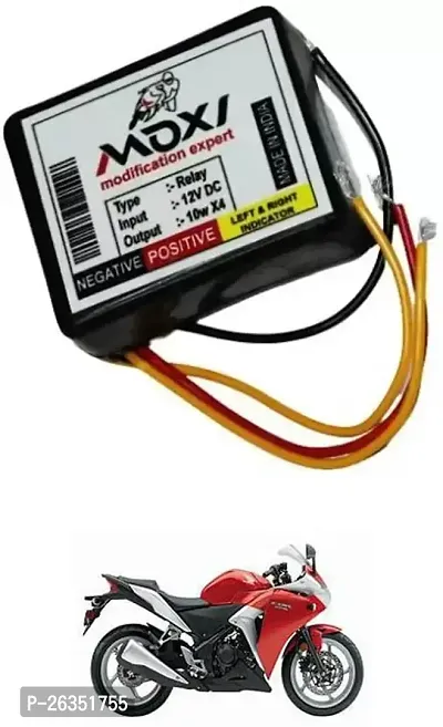 E-Shoppe Front Rear Hazard Relay Flasher Indicator Light for Honda CBR 250R