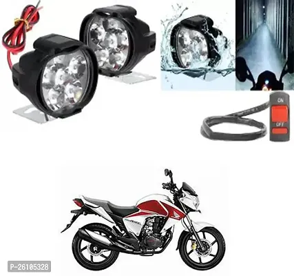 E-Shoppe 6 Led Fog Light For Honda CB Twister