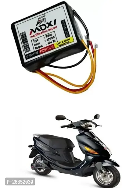 E-Shoppe Front Rear Hazard Relay Flasher Indicator Light for Hero Electric Cruz