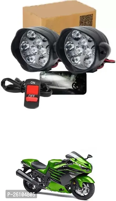 E-Shoppe 9 Led Fog Light For Kawasaki Ninja ZX 14R