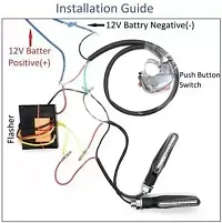 E-Shoppe Front Rear Hazard Relay Flasher Indicator Light for TVS Jupiter-thumb1