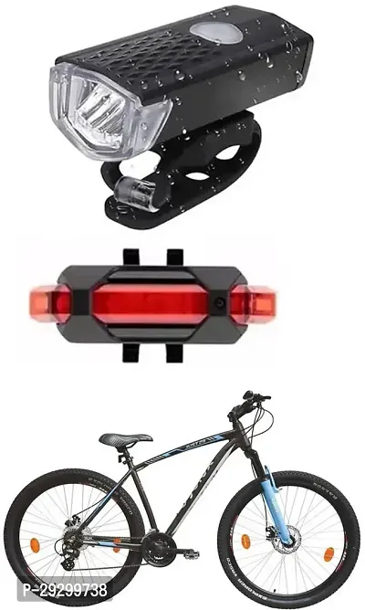 New Cycle Horn with USB Rechargeable Cycle Red Tail Light For CYCLUX JUST Cycle-thumb0