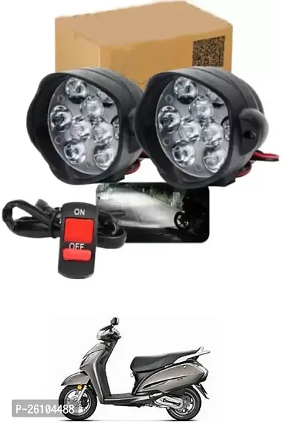 E-Shoppe 9 Led Fog Light For Honda Activa 125