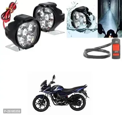 E-Shoppe 6 Led Fog Light For Bajaj Discover 150 f