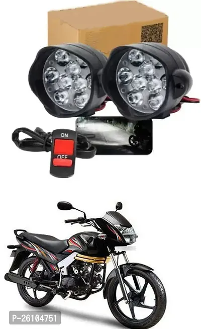 E-Shoppe 9 Led Fog Light For Mahindra Centuro NXT