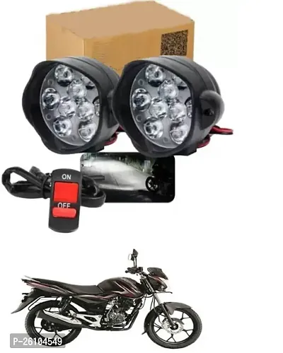 E-Shoppe 9 Led Fog Light For Bajaj Discover 125 DTS-i