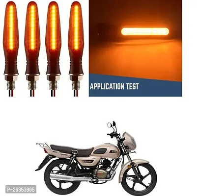 E-Shoppe High Quality Bike Yellow Indicator Light For TVS Radeon