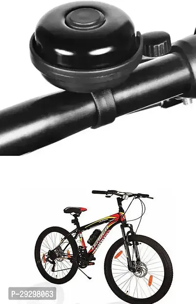 Durable Quality Ultra-Loud Cycle Trending Cycle Bell Black For Leader Ultima 26T Ms With Front