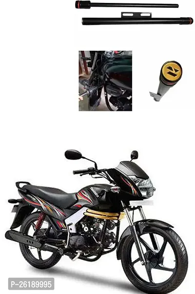 E-Shoppe Stylish Heavy Single Rod Open Leg Guard For Mahindra Centuro NXT-thumb0