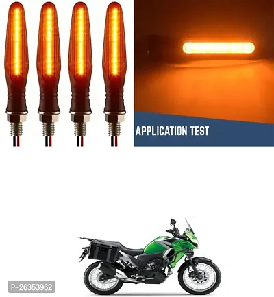 E-Shoppe High Quality Bike Yellow Indicator Light For Kawasaki Versys-X 300