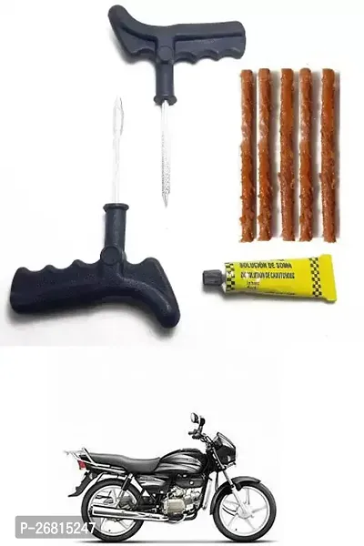 E-Shoppe New Heavy Quality Puncture Kit With 5 Strip For Hero Splendor