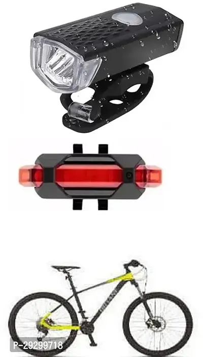 New Cycle Horn with USB Rechargeable Cycle Red Tail Light For BARRACUDA Cycle