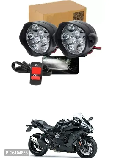 E-Shoppe 9 Led Fog Light For Kawasaki Ninja H2