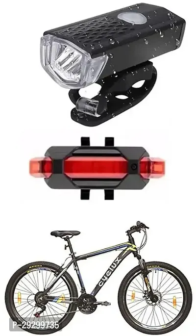 New Cycle Horn with USB Rechargeable Cycle Red Tail Light For CYCLUX CREW 700X35C Cycle