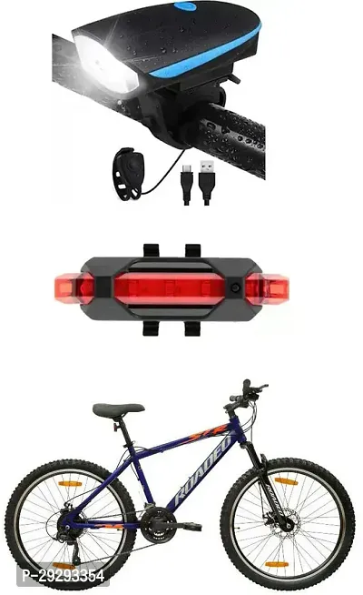 Cycle USB Rechargeable Front Cycle Light Back Tail Light