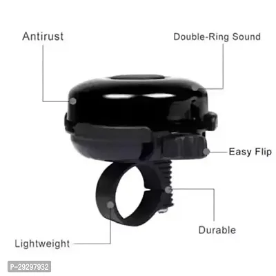 Durable Quality Ultra-Loud Cycle Trending Cycle Bell Black For Ceralo-thumb4