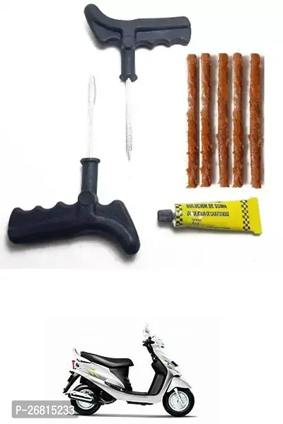 E-Shoppe New Heavy Quality Puncture Kit With 5 Strip For Mahindra Rodeo RZ-thumb0