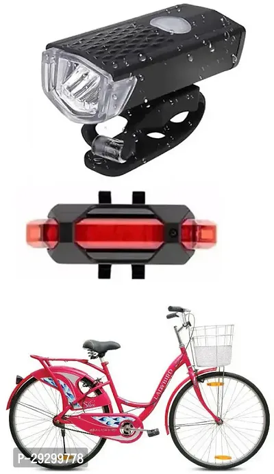 New Cycle Horn with USB Rechargeable Cycle Red Tail Light For Ladybird Shine Cycle