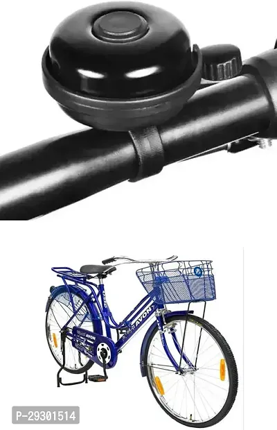 Durable Quality Ultra-Loud Cycle Trending Cycle Bell Black For Rohini Ibc 26T