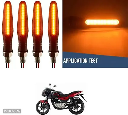 E-Shoppe High Quality Bike Yellow Indicator Light For Bajaj Pulsar 180 DTS-i-thumb0