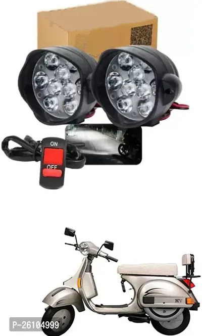 E-Shoppe 9 Led Fog Light For LML NV