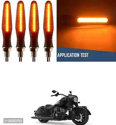 E-Shoppe High Quality Bike Yellow Indicator Light For Indian Chief Dark Horse