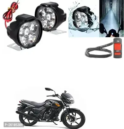 E-Shoppe 6 Led Fog Light For TVS Flame SR125