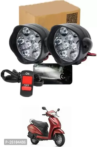 E-Shoppe 9 Led Fog Light For Honda Activa 3G