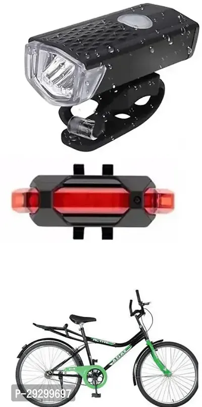 New Cycle Horn with USB Rechargeable Cycle Red Tail Light For Vertex Sshox 26T Cycle