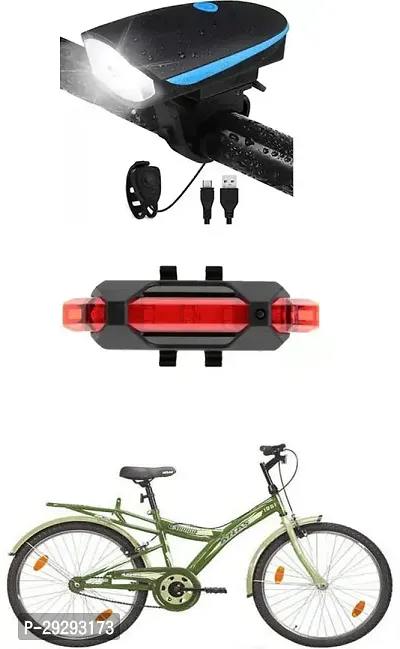 Cycle USB Rechargeable Front Cycle Light Back Tail Light