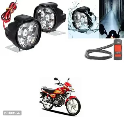 E-Shoppe 6 Led Fog Light For Hero CD deluxe